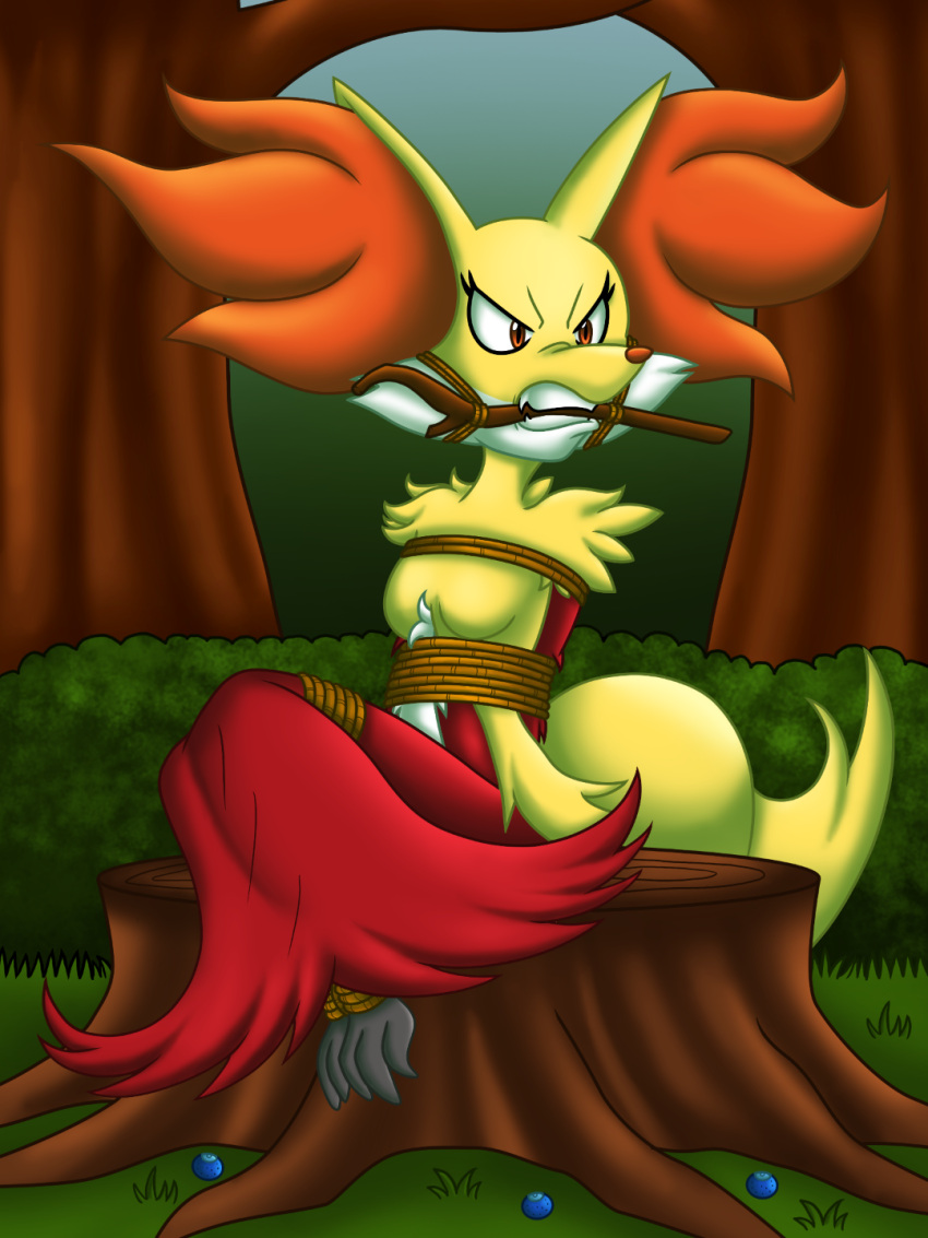 bondage delphox furry gagged_female kidnapped lost_media pokemon