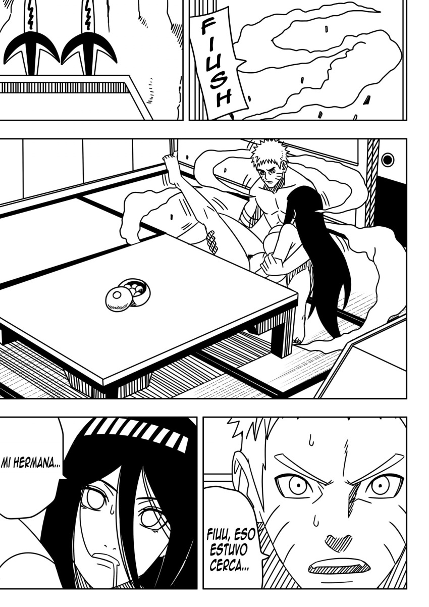 1boy 1boy1girl 1girls almost_caught boruto:_naruto_next_generations brother-in-law_and_sister-in-law brother_in_law_and_sister_in_law carrying comic completely_naked completely_nude completely_nude_female completely_nude_male dialogue english_translation hyuuga_hanabi interrupted male/female male_with_female monochrome naked naruto naruto_(series) ninrubio notes_translation nude sister-in-law sister-in-law_and_brother-in-law spanish_text speech_bubble story transportation uzumaki_naruto