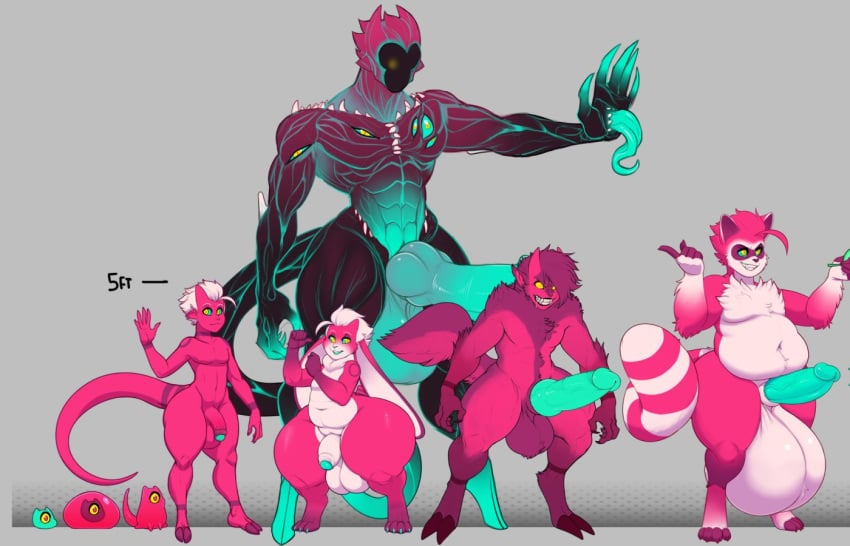 1boy ahoge alien_boy big_penis chest_fur chubby chubby_male cyan_glans cyan_penis femboy furry girly hand_mouth hooves horns huge_cock humanoid_penis hyper_balls hyper_thighs knotted_penis larger_male long_tongue male_only monster_boy mr.pink multi_eye muscular_male muscular_shoulders muscular_thighs nude_male oni_horns penis pink_body pink_horns pink_penis pink_tail pinkpalooka pwink raccoon_tail shorter_male size_difference tagme tail thick_thighs transformation werewolf white_hair