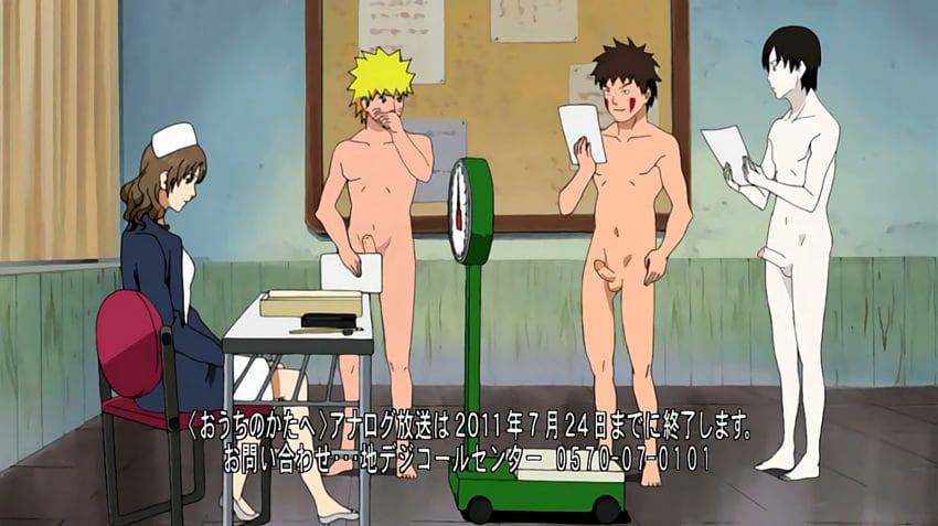 3boys anime_style boner drawfag drawthread_request edit edited erection female foreskin gay genitals inuzuka_kiba japanese_text male male_focus male_only naked naruto naruto_(series) nude paper penis sai screenshot screenshot_edit uncircumcised uncut unknown_artist unknown_character uzumaki_naruto yaoi