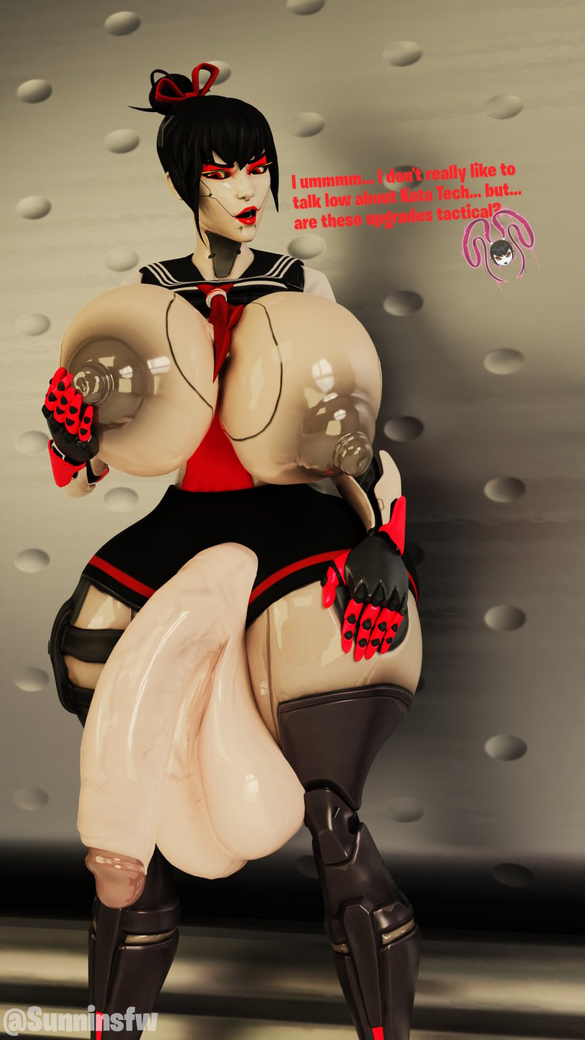 3d asian bimbo bimbofication blender dialogue epic_games fortnite futanari huge_balls huge_breasts huge_cock huge_testicles robot robot_humanoid schoolgirl_uniform self_upload sunninsfw tsuki_(fortnite) tsuki_2.0_(fortnite)