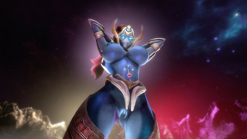 3d alien alien_girl armor athletic_female female female_only piercing protoss rodler-h8 selendis starcraft