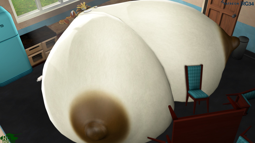 3d female female_focus female_solo gigantic_breasts hyper hyper_breasts pokemon pokemon_(species) rgtdwtbr sandslash solo source_filmmaker