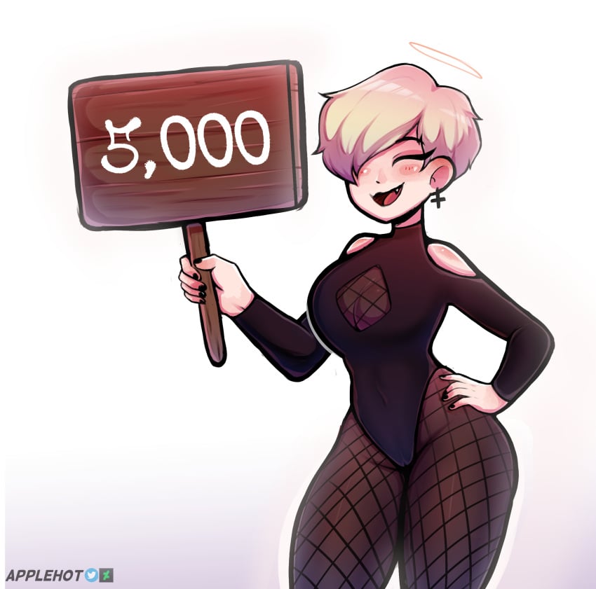 1girls applehot jane_doe leotard oc original original_character pantyhose price prostitute prostitution short_hair