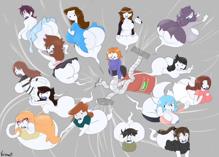 butt_vacuumed cypherden ghost ghost_girl illymation jaiden_animations jaidenanimations jaidens_mom let_me_explain_studios rebecca_parham sucked_in sucked_up vacuum vacuum_cleaner vacuum_vore