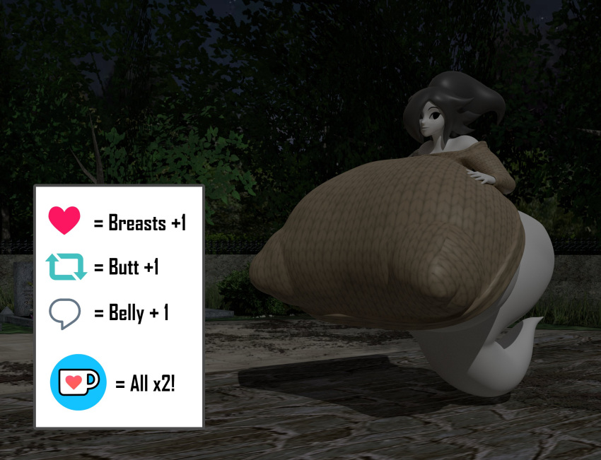 big_breasts breasts female guacamolemuffler huge_breasts spooki_(guacamolemuffler) tagme