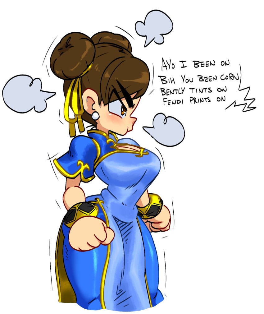 big_breasts breasts capcom chun-li chun-li_(street_fighter_6) female jellot street_fighter street_fighter_6 tagme