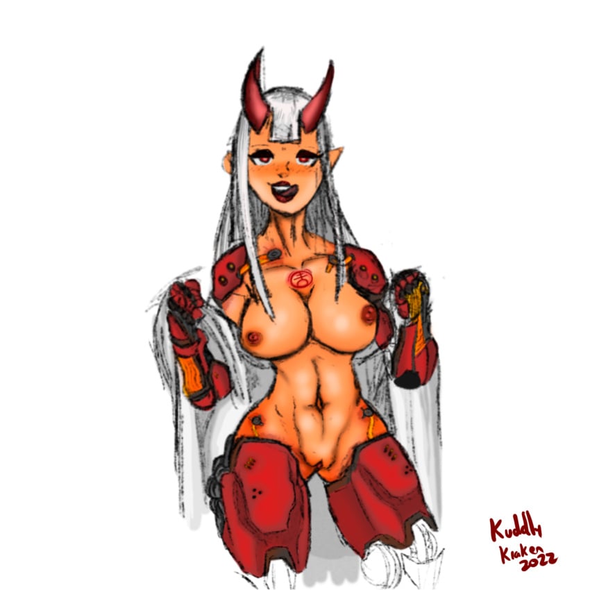 1girls armor breasts breasts_out breasts_outside coat_only cybernetic_arm cybernetic_leg cybernetic_legs cybernetic_limb cybernetic_limbs cybernetics cyberpunk cyborg day_of_wrath day_of_wrath_(doom_fanfic) deathadder demon demon_girl demon_horns demoness doom doom_(series) doom_eternal exposed_breasts exposed_nipples exposed_pussy fanfiction half_dressed half_naked horned_humanoid horns infinitypilot inviting inviting_to_sex kuddly_kraken lab_coat labcoat large_breasts long_hair mechanical mechanical_arm mostly_nude mostly_nude_female naked naked_coat naked_shirt nipples no_bra no_panties no_underwear nude open_clothes open_mouth open_shirt original_character presenting presenting_breasts presenting_pussy pussy revealing_clothes seductive seductive_eyes seductive_gaze seductive_look seductive_mouth seductive_pose seductive_smile shaved_pussy solo solo_female succubus tongue_out undressing white_hair zeta_(day_of_wrath) zoe_thompson_(day_of_wrath)