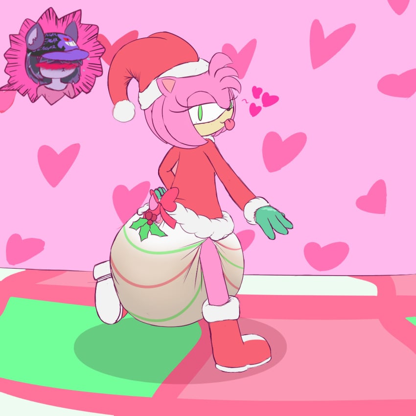 1girls amy_rose diaper half-awake-jake messing messy_diaper peeing peeing peeing_self scat soiling sonic_(series) wetting