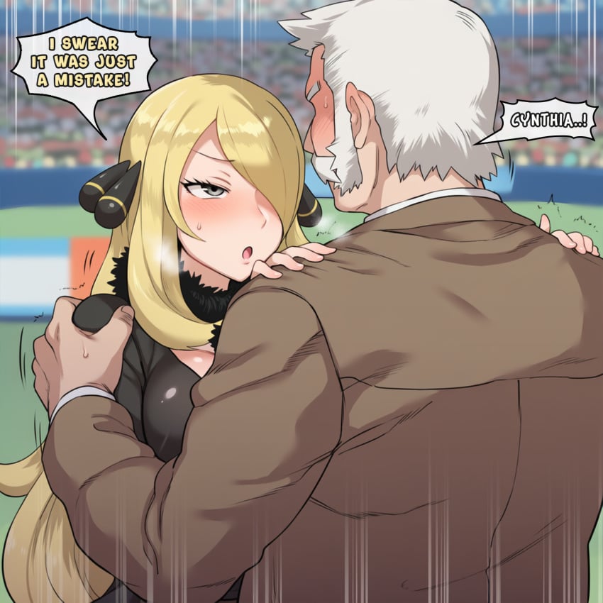Cynthia (Pokemon) Rule 34 Image