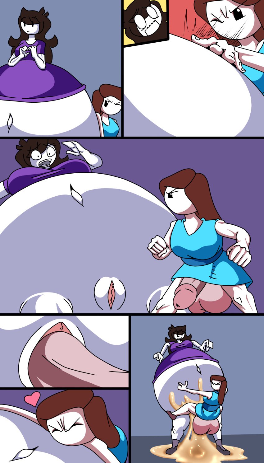 abuse angry_face angry_sex balloon_belly belly_abuse belly_punch big_balls big_belly big_breasts big_penis chaoticbabylon clothed_sex cum excessive_cum futa_on_female futanari hyper_cum jaiden jaiden_animations jaidenanimations let_me_explain_studios nonconsensual pain pregnant rape rebecca_parham slap vaginal_penetration violence what_the_fuck what_the_fuck_is_this why wtf wtf_is_this youtube youtuber