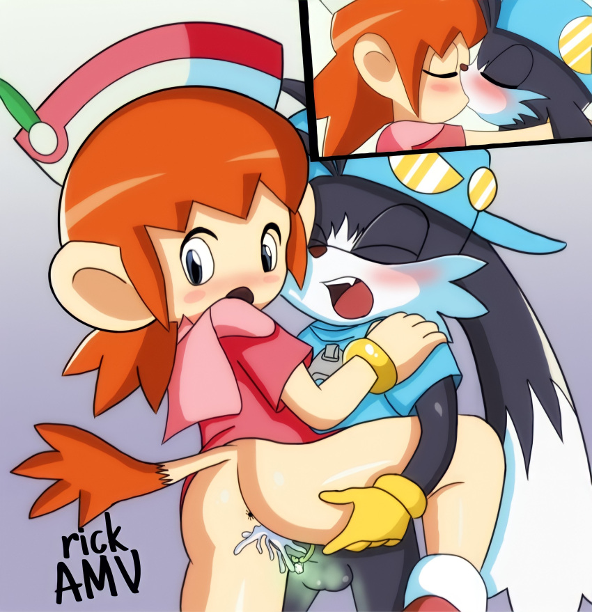 asshole cabbit cock_ring cum_in_pussy cum_inside cut-in glowing kissing klonoa klonoa_(series) lolo_(klonoa) open_mouth orgasm_face partially_clothed passionate_kiss passionate_sex rick_amv rick_lewd rickamv shocked_expression standing_sex