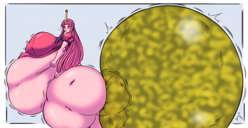 1girls adventure_time ass bbw belly big_ass big_belly big_breasts breasts condom condom_in_ass dragonicxs fart fart_bubble fart_cloud fart_fetish farting fat female female_focus gofenix huge_belly massive_ass massive_breasts morbidly_obese obese overweight pink_hair pink_skin princess_bubblegum solo_female thick_thighs thighs thunder_thighs