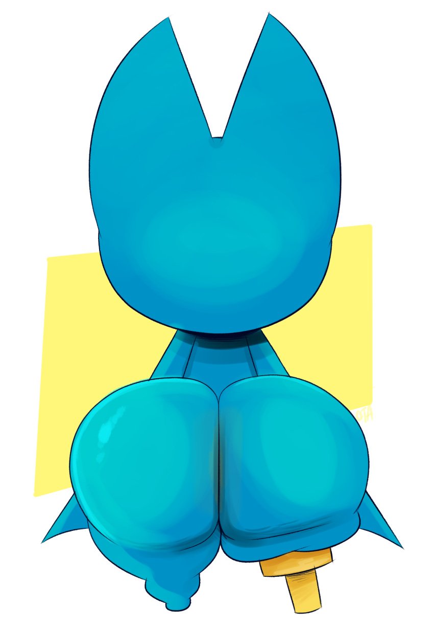 adorabat anus_peek ass bat big_ass big_butt blue_body blue_fur bubble_butt butt cartoon_network cellulite dat_ass huge_ass huge_butt mao_mao:_heroes_of_pure_heart no_humans ota_(artist) pegleg