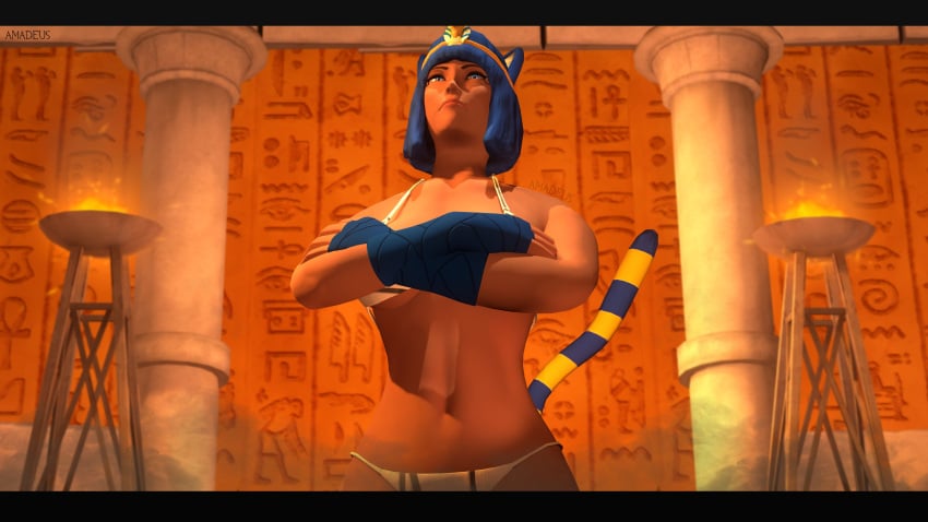 1girls 3d ankha_(cosplay) ankha_ride_(minus8) artist_request female female_only femscout femscout_(alt_design) human human_female human_only original_character rule_63 scout sfm solo source_filmmaker tagme team_fortress_2