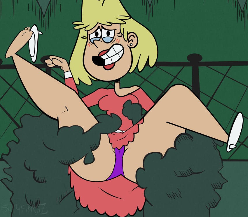 1girls accurate_art_style blonde_hair blushing bottom_heavy bushes dress embarrassed feet female female_only heels milf mother panties pantyshot pear_shaped rita_loud shoes smooth_skin soles solo solo_female solo_focus stiky_finkaz straight_hair the_loud_house thick thick_thighs thighs