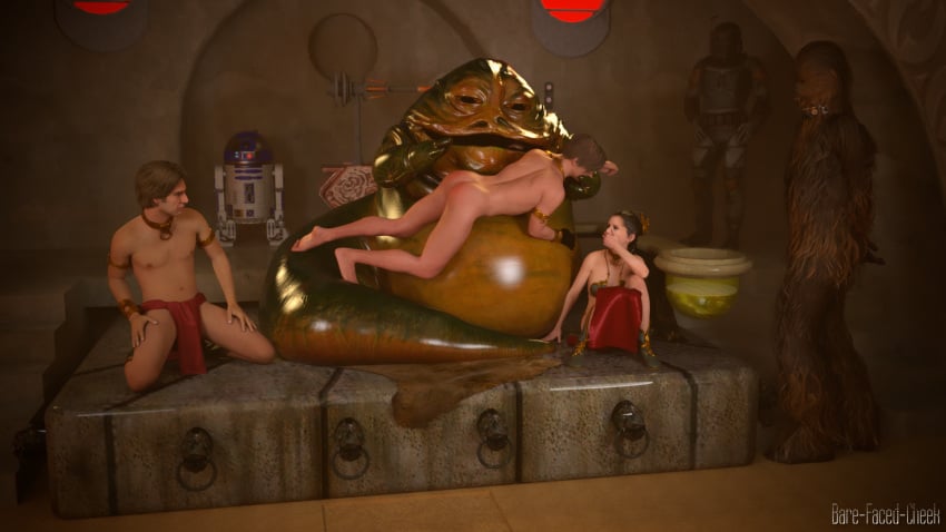 1girls 3d 5boys alien armbands bare-faced-cheek barefoot bi_domination bisexual bisexual_male boba_fett bondage both_sexes_in_same_situation bounty_hunter brother brother_and_sister carrie_fisher chewbacca domination erection_under_clothes erection_under_loincloth female femsub han_solo hands_behind_back harrison_ford human humanoid humansub interspecies interspecies_yaoi jabba's_palace jabba_the_hutt light-skinned_female light-skinned_male light_skin lucasfilm luke_skywalker male male_and_female_subs male_nipples malesub multiple_boys multiple_subs nude nude_male princess_leia_organa r2-d2 red_ass restrained return_of_the_jedi siblings sister slave_bikini slave_boy slave_collar slave_leia slave_leia_(cosplay) slavegirl spanking star_wars submissive topless_male ugly_bastard ugly_man wookiee yaoi yaoi_with_female_audience