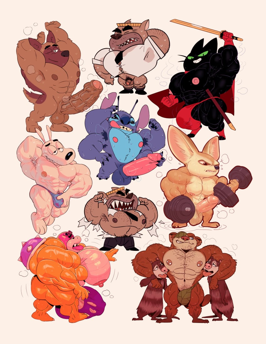 11boys 20th_century_fox 20th_century_studios 4_arms 6+boys abs absurd_res alien anthro balls bara blue_sky_studios buck_(ice_age) bulge bullet_(paradise_pd) canid canine canis cartoon_network clothing crash_(ice_age) didelphid disney domestic_cat domestic_dog eddie_(ice_age) erection exercise experiment_(lilo_and_stitch) felid feline felis fennec finnick foreskin fox gay genitals glans gulonine hi_res huge_pecs humanoid_genitalia humanoid_penis hyper_moobs hyper_pecs ice_age_(series) ice_age_dawn_of_the_dinosaurs koopa koopaling lilo_and_stitch macropod male male_only mammal mao_mao:_heroes_of_pure_heart mario_(series) marsupial moobs multi_arm multi_limb muscular mustela mustelid musteline my_gym_partner's_a_monkey netflix nickelodeon nintendo nipple_piercing nipples paradise_pd partially_retracted_foreskin pecs penis piercing pubic_hair retracted_foreskin rocko rocko's_modern_life rocko_rama roy_koopa scalie sheriff_mao_mao_mao shoegaze. simple_background stitch stitch_(lilo_and_stitch) superintendent_wolverine true_musteline uncut underwear video_games wallaby weightlifting white_background wolverine workout yaoi zootopia