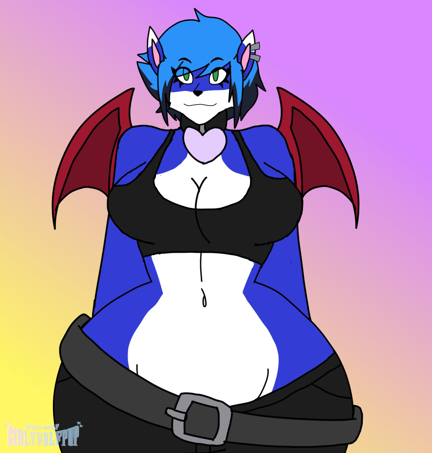 anthro big_breasts breasts female female_only girlywolfpup large_breasts solo solo_female tagme wing_(girlywolfpup)