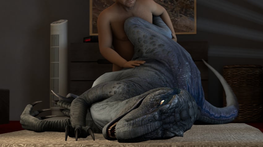 16:9 2021 3d 3d_(artwork) 4k absurd_res blue_(jurassic_world) carpet claws digital_media_(artwork) dinosaur dromaeosaurid duo female female_on_human female_penetrated feral feral_penetrated furniture hand_on_leg hand_on_stomach hi_res holding_leg human human_on_feral human_penetrating human_penetrating_feral inside interspecies ivorylagiacrus jurassic_park jurassic_world larger_female light-skinned_male looking_at_viewer looking_pleasured lying male male/female male_on_feral male_penetrating male_penetrating_female mammal nude on_ground on_side open_mouth penetration raised_leg reptile scalie sex sharp_teeth smile source_filmmaker spread_legs spreading teeth theropod toe_claws universal_studios velociraptor widescreen zoophilia