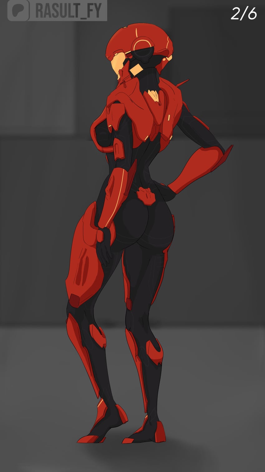 Female Spartan (Halo) Rule 34 Image