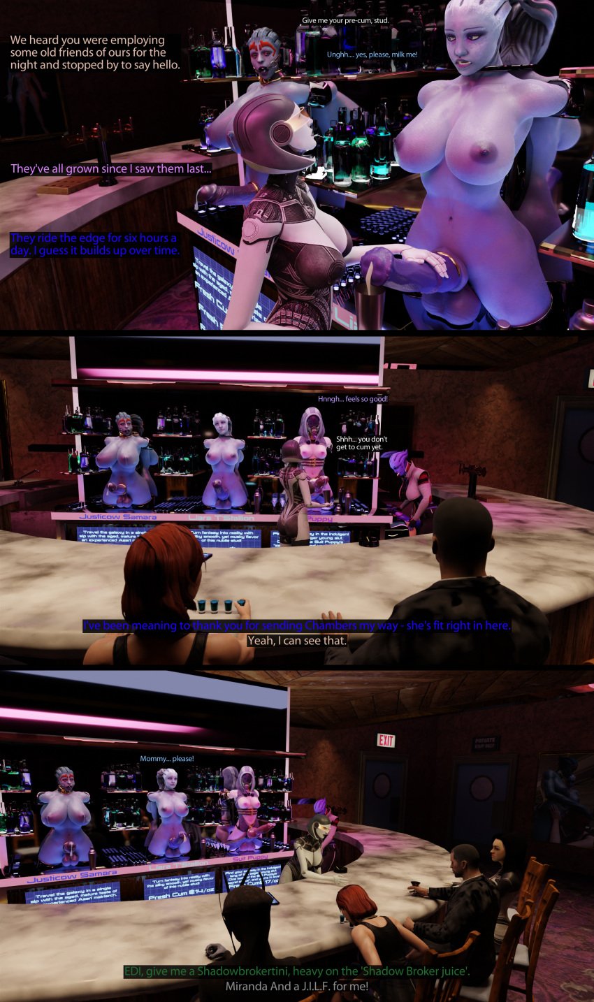 3d alien animal_genitalia animal_genitalia_on_humanoid animal_penis aria_t'loak asari_futanari big_breasts big_penis blender bound canine_penis canine_penis_on_humanoid cock_ring comic_page commander_shepard dark-skinned_futanari dickgirl dripping_precum edi equine_penis erection exhibition femshep futa_on_female futanari futasub gagged horsecock horsecock_on_humanoid intersex knot lactation liara_t'soni liquor long_tongue maleshep mass_effect matriarch_benezia miranda_lawson nude on_display orgy penis public_exposure public_humiliation samara self_upload tali'zorah_nar_rayya tongue tongue_out tongue_piercing vikhlop