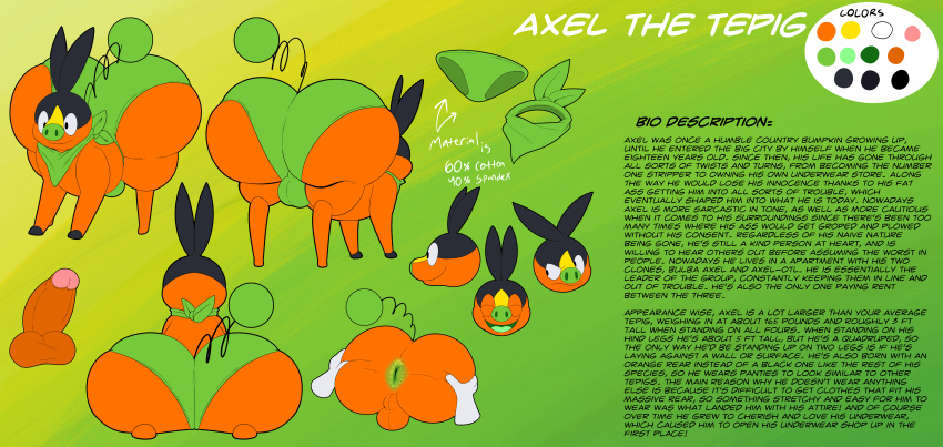 Axel The Tepig (Nintendo) Rule 34 Image
