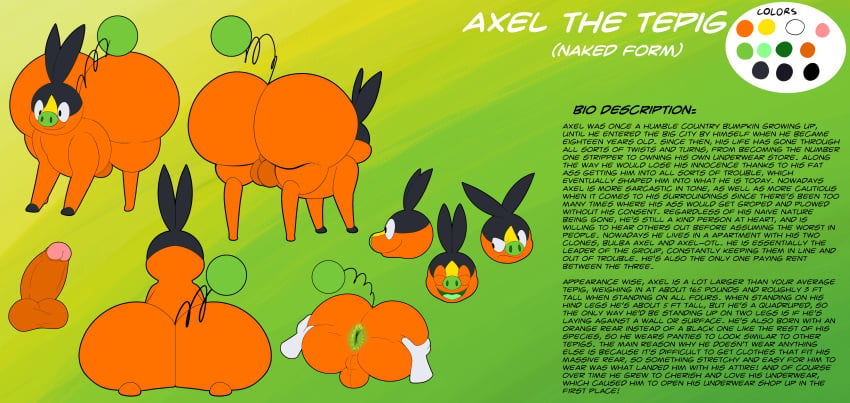 Axel The Tepig (Nintendo) Rule 34 Image