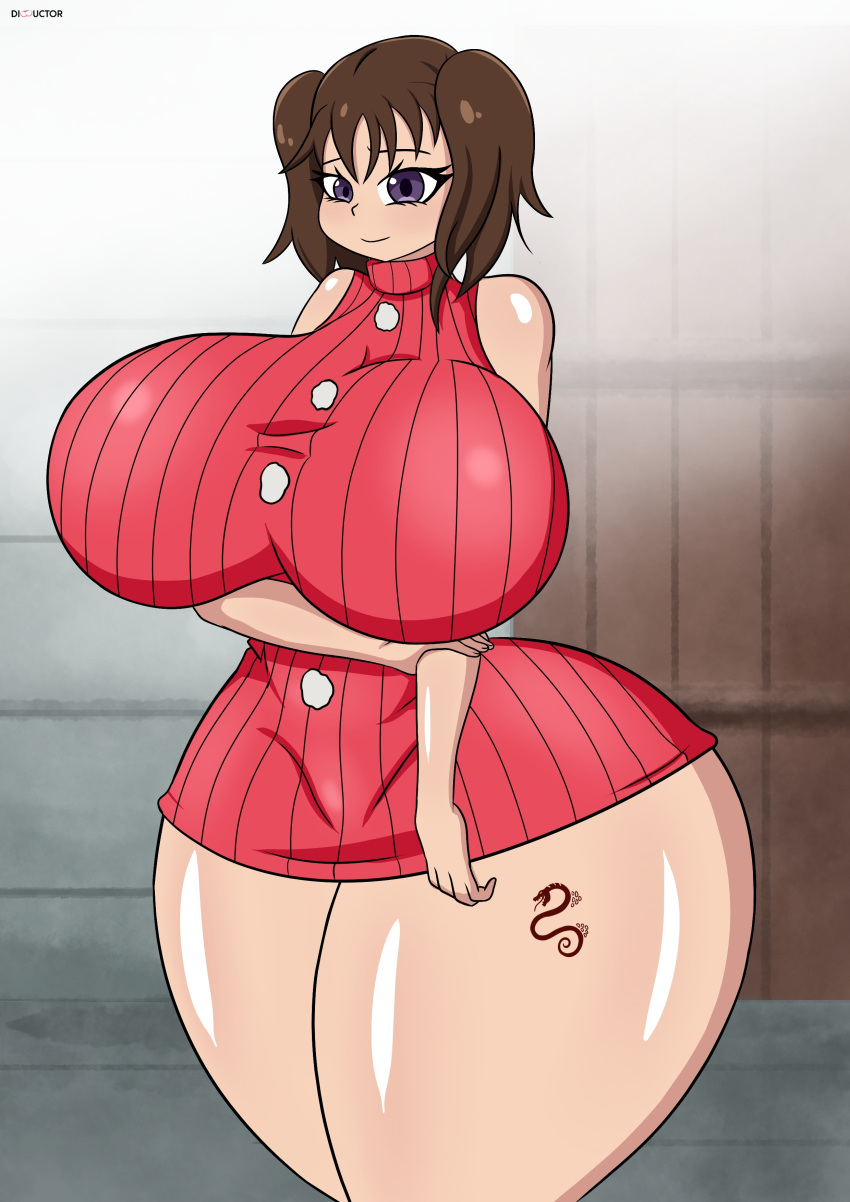 big_ass big_breasts diane_(nanatsu_no_taizai) hourglass_figure nanatsu_no_taizai seven_deadly_sins thick_thighs