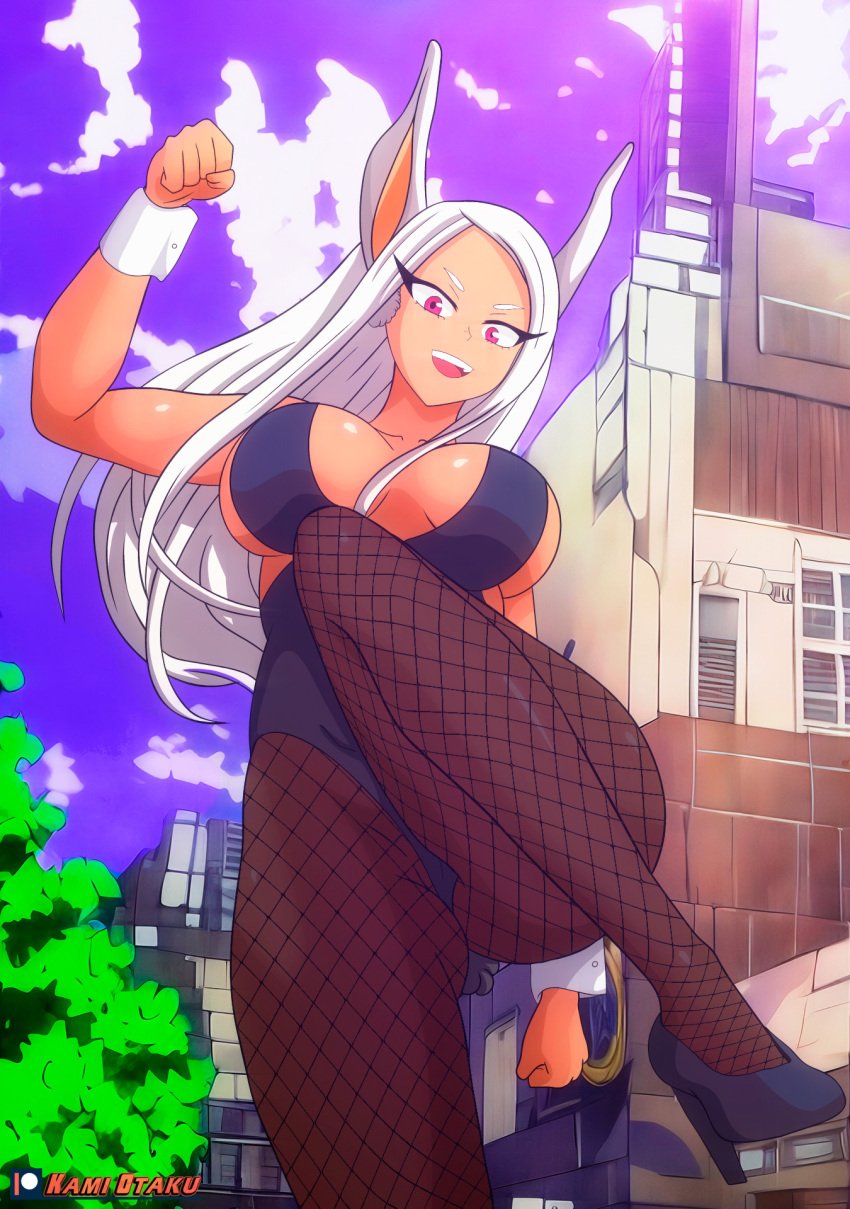 1girls boku_no_hero_academia female kami_otaku mirko miruko my_hero_academia rumi_usagiyama solo solo_female tagme