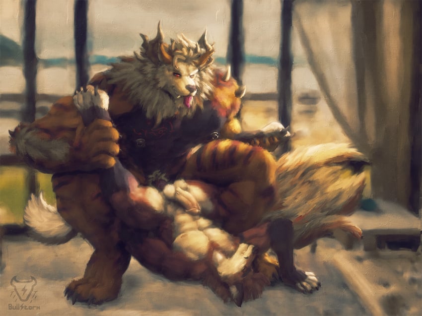 2022 abs anal anal_sex anthro anthro_on_anthro anthro_penetrated anthro_penetrating anthro_penetrating_anthro arcanine areola balls barazoku biceps bullstorm canid canine canis digital_media_(artwork) digital_painting_(artwork) duo genitals humanoid_genitalia humanoid_penis interspecies laarx male male/male male_only male_penetrated male_penetrating male_penetrating_male mammal muscular muscular_anthro muscular_male nintendo nipple_piercing nipple_ring nipples pecs penetration penile penile_penetration penis penis_in_ass piercing poképhilia pokemon pokemon_(species) quads ring_piercing sex tongue tongue_out video_games wolf