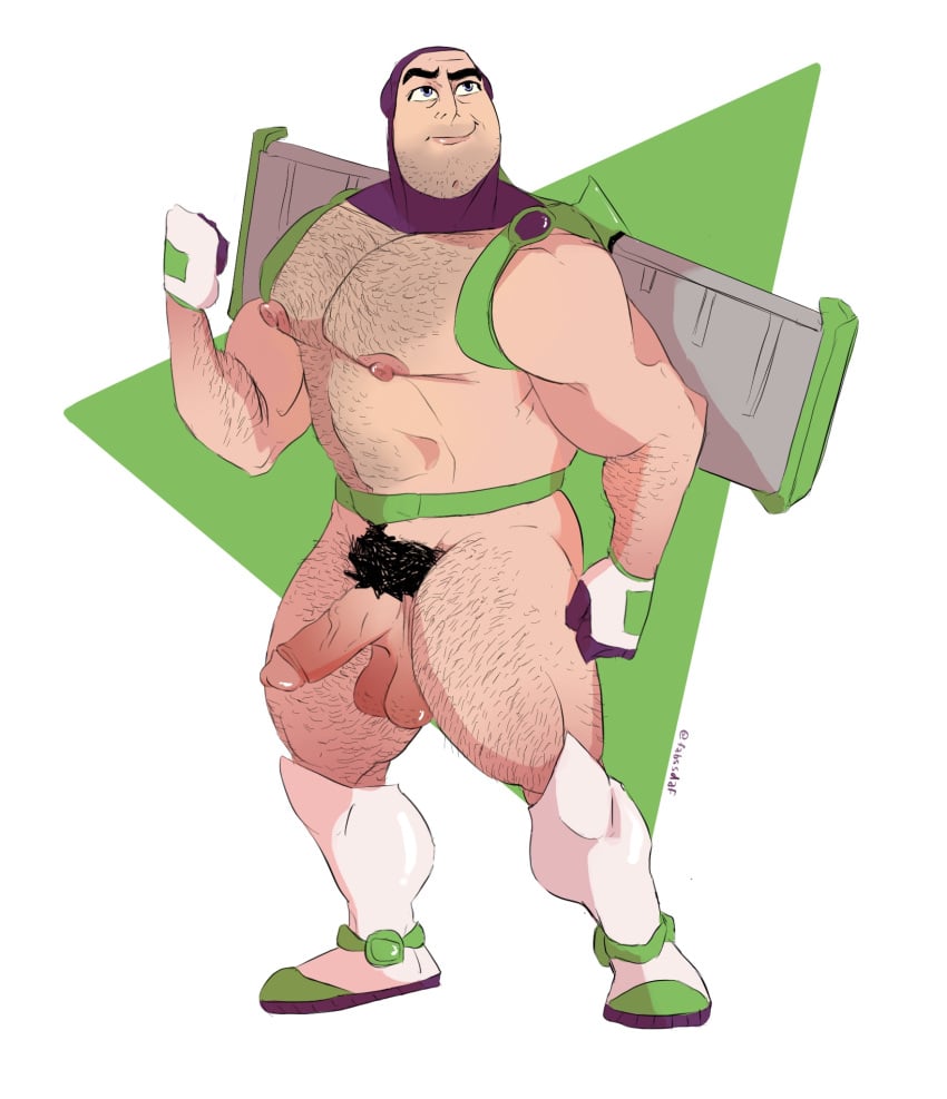 buzz_lightyear fabssdaf hairy male male_focus male_only toy_story