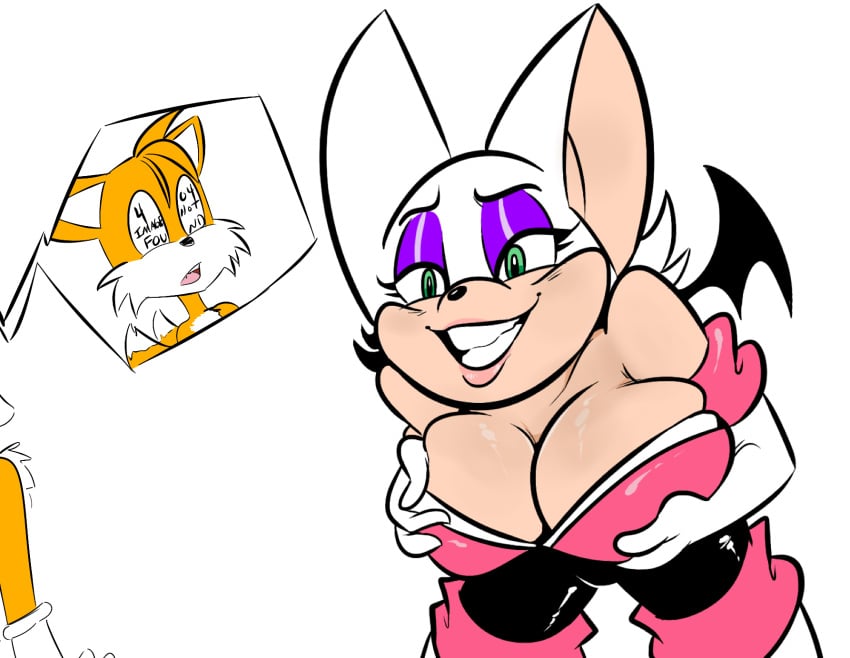 bat fox mega_milk meme older_female rouge_the_bat sonic_(series) tails younger_male