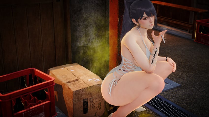 1girls 3d 3d_(artwork) big_ass clothing defecating defecation eretiri exhibitionism fart fart_cloud fart_fetish female female female_only fetish hi_res looking_at_viewer overwatch peeing scat shitting smell smoking solo street urinating urinating_female urinating_while_defecating widowmaker