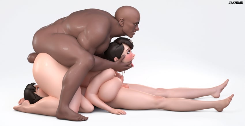 1girls 2boys 3d_(artwork) ahe_gao asian asian_female balls cuckold cuckolding cum dark-skinned_male dark_skin female handsfree_ejaculation human human_on_human interracial light-skinned_female light-skinned_male light_skin male male/female netorare ntr nude nude_female nude_male original original_character penis penis_in_pussy sex straight straight_sex zaknimb