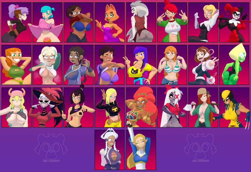 26girls 6+girls amity_blight anthro asian asian_female ass avatar_legends avatar_the_last_airbender axe big_ass big_breasts blonde blonde_female blonde_hair blue_eyes blue_hair boku_no_hero_academia bra breasts breath_of_the_wild brown_hair bulma bulma_(dragon_ball) bulma_briefs camila_noceda cartoon_network clothed cyan_eyes cyan_hair danny_phantom dark-skinned_female dark_skin dc dc_comics demon demon_girl diane_foxington disney disney_channel dragon_ball dragon_maid dreamworks dyed_hair eda_clawthorne evil_raccoon female female_only foster's_home_for_imaginary_friends fox frankie_foster fur furry gem_(species) gerudo glitch_techs golden_eyes goth goth_girl gravity_falls gray_body gray_hair gray_skin green_body green_eyes green_skin grey_body grey_hair grey_skin gwen_stacy harem harley_quinn hat hazbin_hotel highlights_(coloring) interspecies izzy_(tdi) jackie_lynn_thomas katara kobayashi-san_chi_no_maidragon latina long_hair lucoa lucoa_(maidragon) luz_noceda marvel marvel_comics mask massive_breasts miko_kubota milf multiple_females multiple_girls muscles muscular muscular_female my_hero_academia nami nickelodeon nintendo ochako_uraraka one_piece orange_body orange_fur orange_hair orange_skin pale_skin peace_sign peridot_(steven_universe) ponytail princess_zelda purple_background purple_eyes purple_hair quetzalcoatl_(dragon_maid) red_hair rosie_(hazbin_hotel) sam_manson short_hair star_vs_the_forces_of_evil steven_universe superheroine take_your_pick tears_of_the_kingdom teen_titans terra_(dc) the_bad_guys the_legend_of_zelda the_owl_house thick thick_ass thick_thighs total_drama_(series) total_drama_island uraraka_ochako urbosa vaggie_(hazbin_hotel) video_games vivienne_medrano vivziepop water_tribe wendy_corduroy white_hair witch x-23 yue zelda_(breath_of_the_wild)