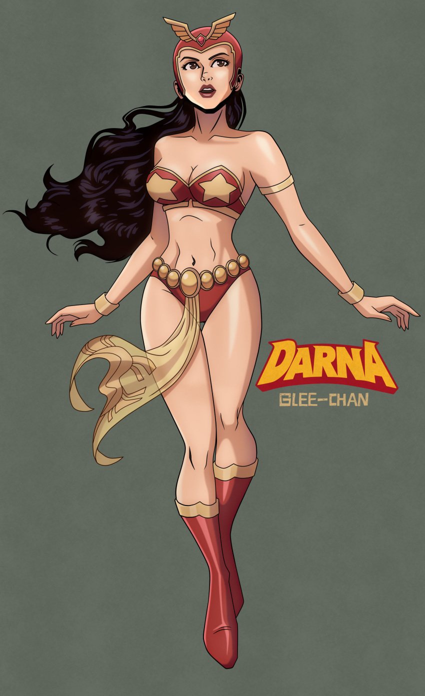 asian black_hair brown_eyes cleavage darna filipina filipino filipino_female glee-chan large_breasts loincloth long_hair national_personification philippines southeast_asian superhero superhero_costume superheroine two_piece