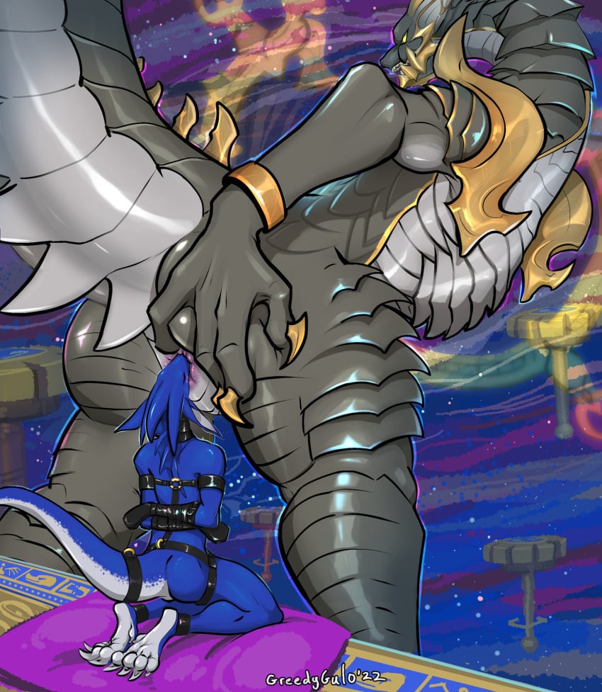 anus ass chronos_(dragalia_lost) claws cygames dragalia_lost dragon feral genitals greedygulo hi_res male nintendo nude scales scalie video_games