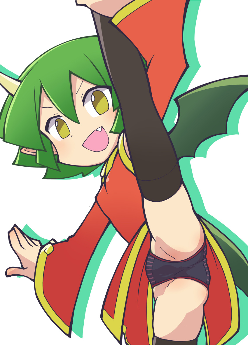 :d draco_centauros green_hair koshirohara_mach_(artist) madou_monogatari puyo_puyo puyo_puyo_fever puyo_puyo_tetris tagme yellow_eyes