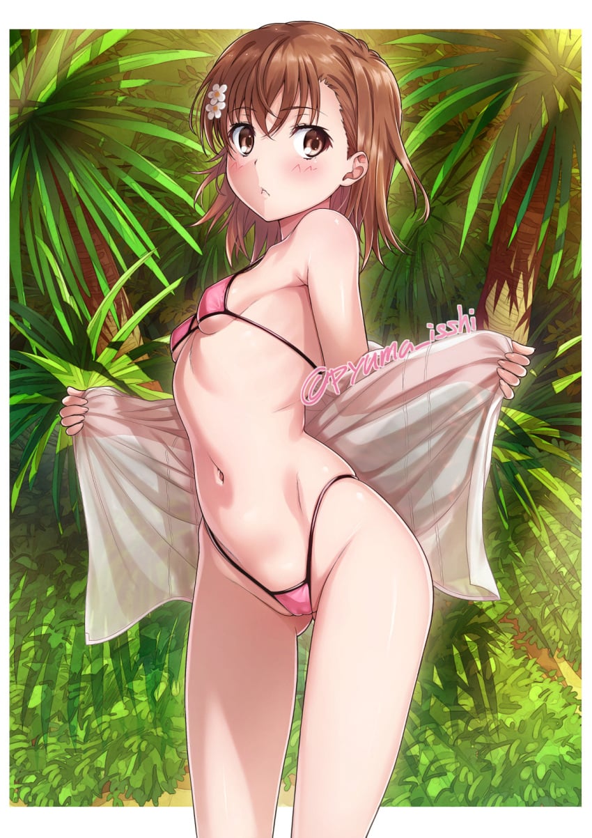 Misaka Mikoto (To Aru Kagaku No Railgun) Rule 34 Image