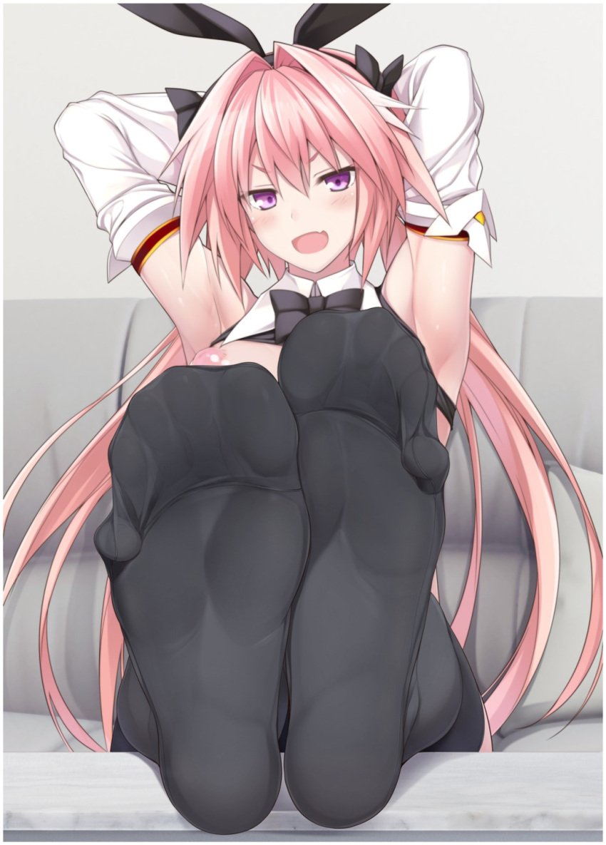 astolfo_(fate) breasts fate/apocrypha fate/grand_order fate_(series) feet foot_focus naturalton rule_63 soles tagme thighhighs