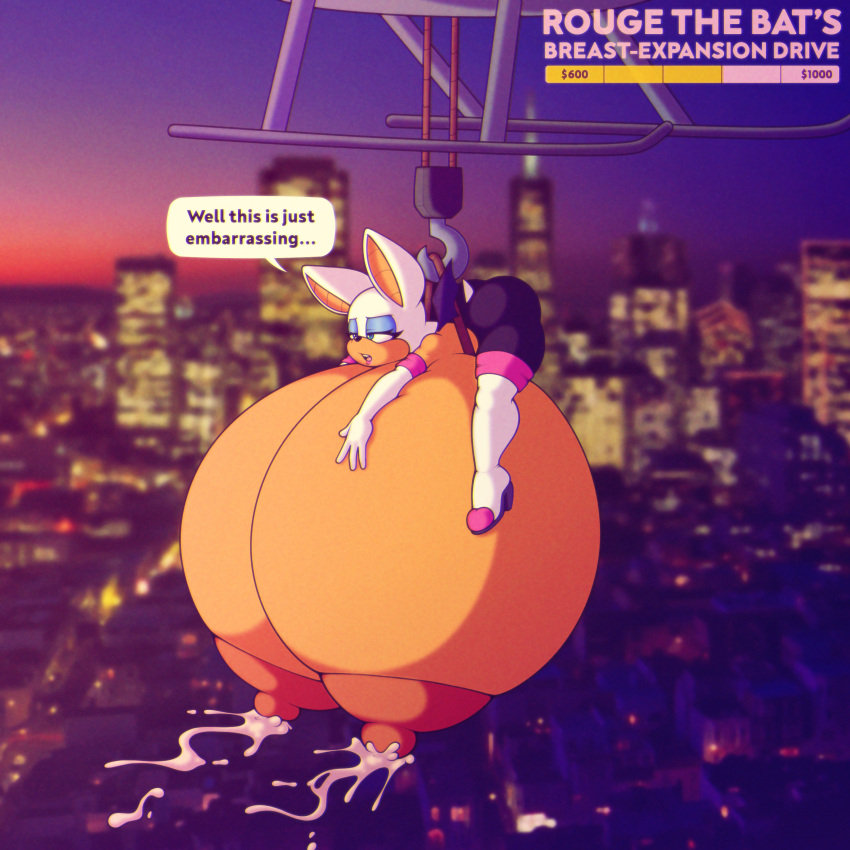 big_breasts breast_expansion breasts clothed clothing dialogue elbow_gloves english_text female fur furry furry_only gigantic_breasts growth_drive hanging hanging_breasts helicopter huge_breasts huge_nipples lactating lactation large_breasts nipples puffy_nipples rouge_the_bat sega shortstack sonic_(series) sonic_the_hedgehog_(series) stunnerpony tail text thick_thighs thighhighs