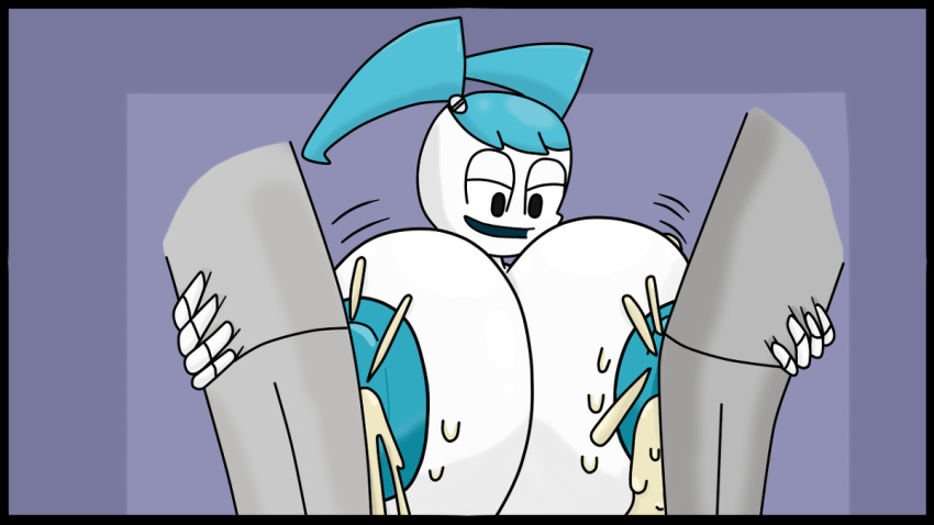 breast_expansion cum jenny_wakeman robot wallacethespideer waweegee xj-9