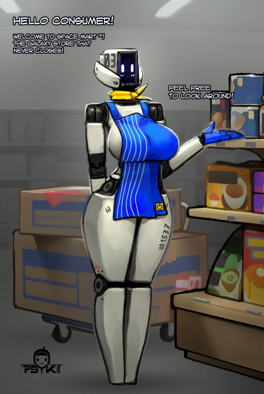 1537_(psyk323) clerk female psyk323 robot robot_girl