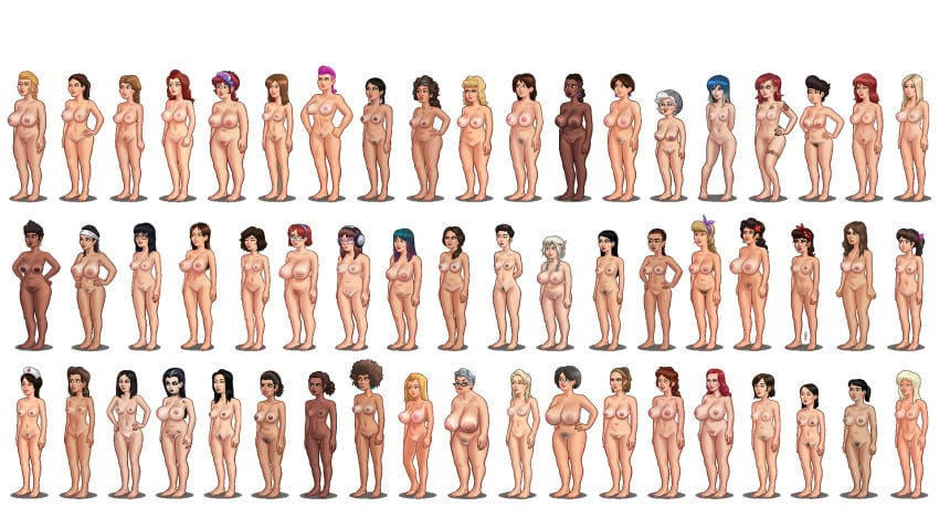 1920x1080 56girls 6+girls anna_(summertime_saga) annie_(summertime_saga) becca_(summertime_saga) big_breasts black_hair blonde_hair breasts brown_hair bush character_sheet chart consuela_(summertime_saga) dark-skinned_female dark_nipples darkcookie debbie_(summertime_saga) dyed_hair earrings elderly enormous_breasts eve_(summertime_saga) female female_only giant_breasts glasses grace_(summertime_saga) gray_hair graying hair hair_ornament hat headphones headwear helen_(summertime_saga) huge_breasts iwanka_(summertime_saga) jackie_(summertime_saga) jenny_(summertime_saga) josephine_(summertime_saga) large_breasts light-skinned_female maria_(summertime_saga) mia_(summertime_saga) missy_(summertime_saga) mrs._smith_(summertime_saga) ms._okita nonsexual_nudity nude nude_female odette_(summertime_saga) piercings png pubic_hair red_hair rhonda_(summertime_saga) roxxy_(summertime_saga) shadows shaved_pussy small_breasts summertime_saga tagme tattoos tina_(summertime_saga) tina_hendicks_(summertime_saga) transparent_background white_hair