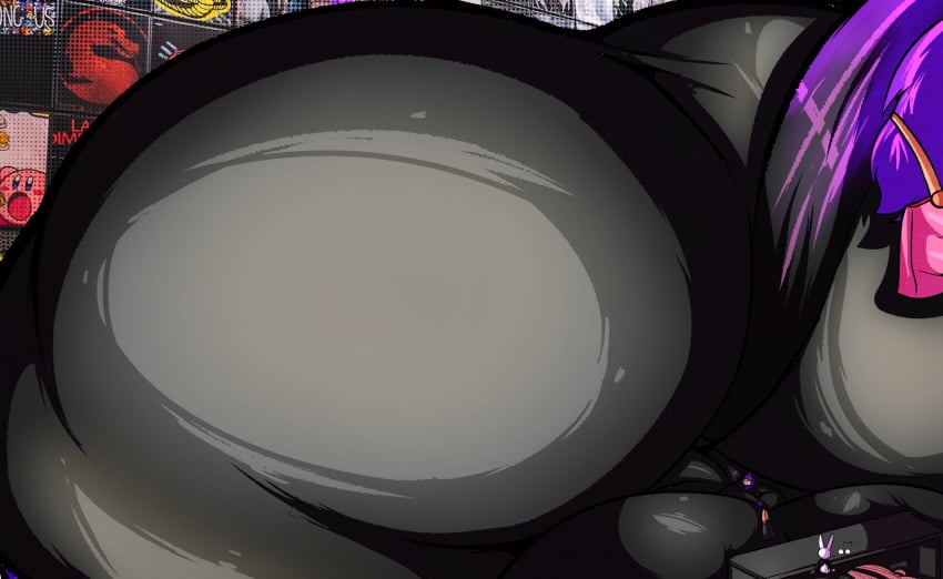 anthro big_ass bubble_butt colossal_ass felid feline female gigantic_ass huge_ass hyper hyper_ass hyper_thighs long_tail odditymew tagme thick_thighs wide_hips