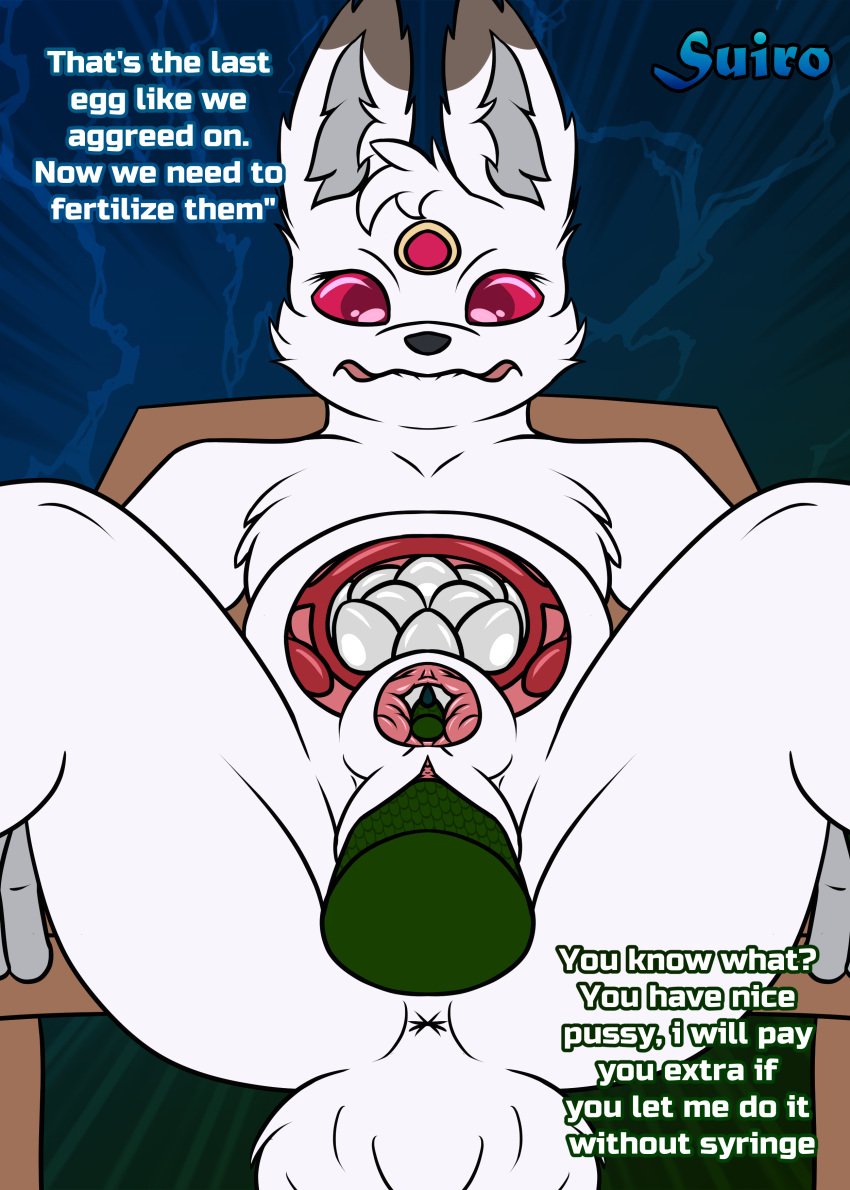 abstract_background absurd_res anthro character_off_screen egg egg_insertion fan_character fisting furniture hi_res internal lagomorph leporid mammal on_table pain penetration prostitution rabbit suiro symmetry table text uterus vaginal_penetration vaginal_penetration veevee