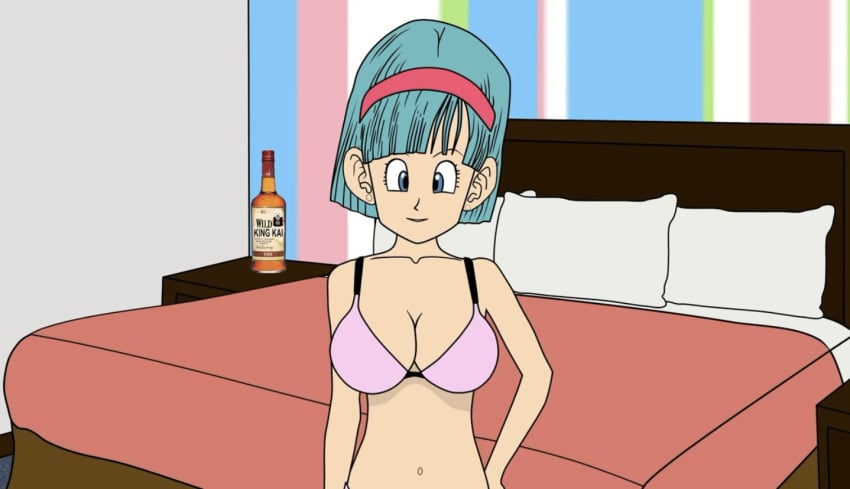 alcohol bulma_briefs bulma_briefs_(frieza_saga) cartoon_hook-ups dragon_ball dragon_ball_z motel tagme winky_dink_media