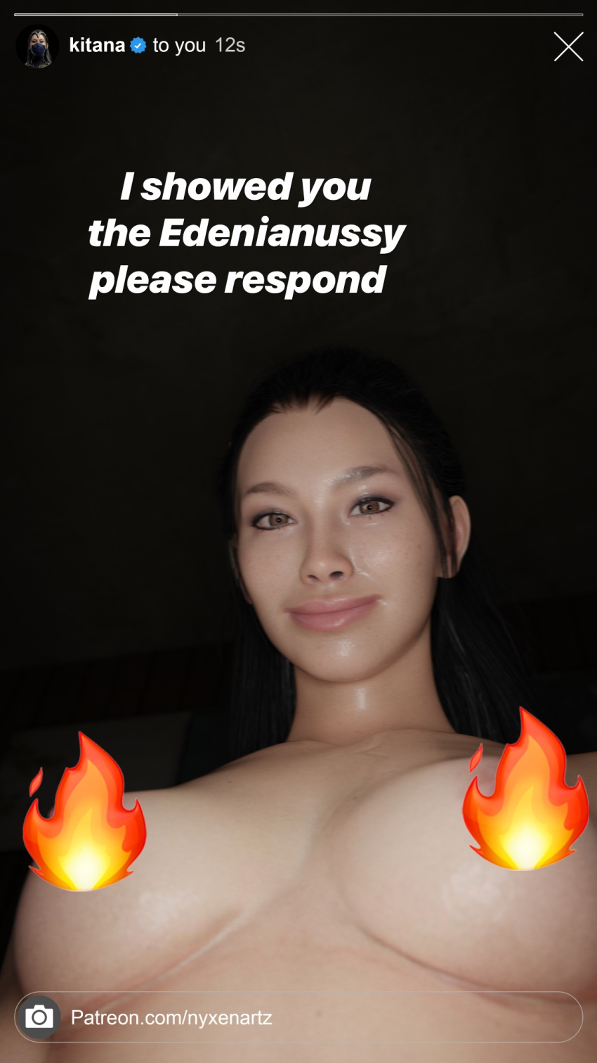 Kitana (Mortal Kombat) Rule 34 Image