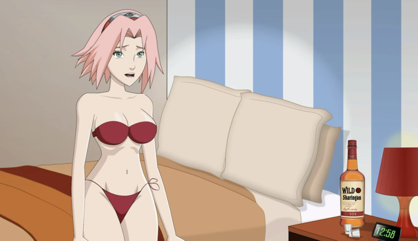 alcohol cartoon_hook-ups motel naruto naruto_(series) naruto_shippuden sakura_haruno tagme winky_dink_media